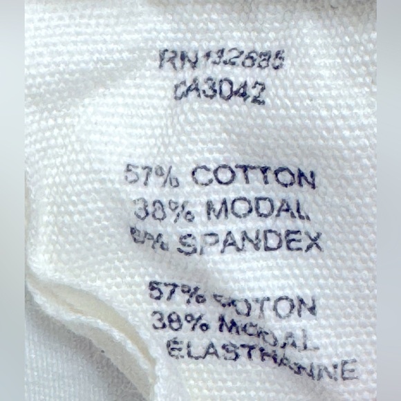 Grey State EUC Sz XL Ivory Shirred Short Puff Sleeve Top - Picture 4 of 5